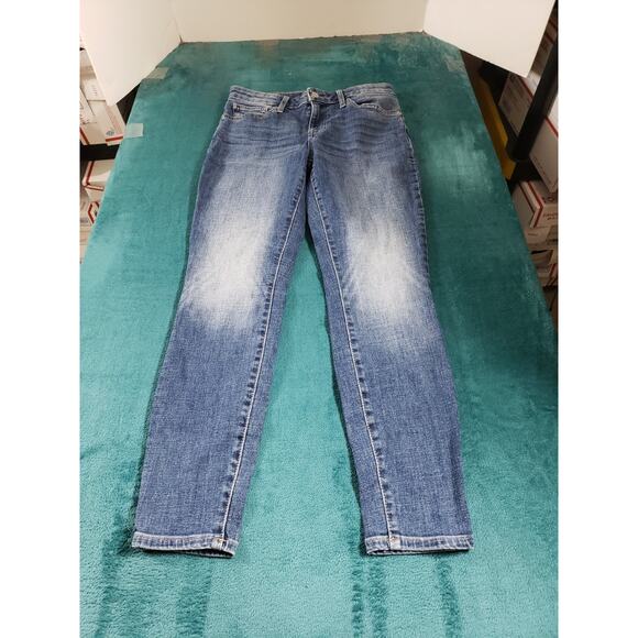 Lucky Brand Jeans Size 10 Womens Blue Stretch Pants Denim Low Rise Lolita Skinny - Picture 1 of 14